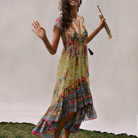 Anthropologie Arianna Maxi Dress - Picture 10 of 14